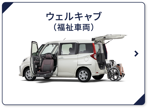 ウェルキャブ（福祉車両）